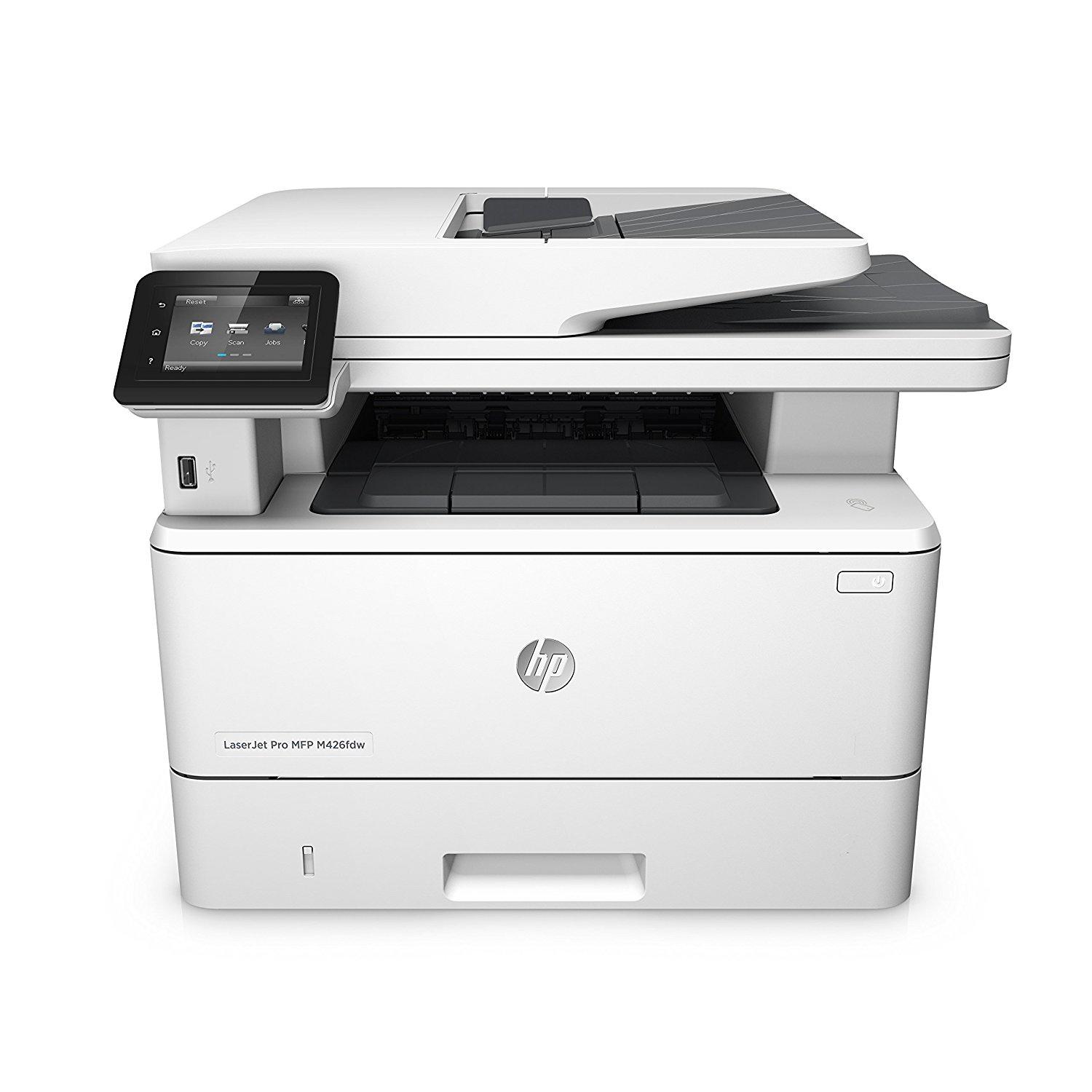 HP LaserJet Pro MFP M426fdw All-In-One Monochrome Laser Printer (F6W15A)
( Print, Copy, Scan, Fax )