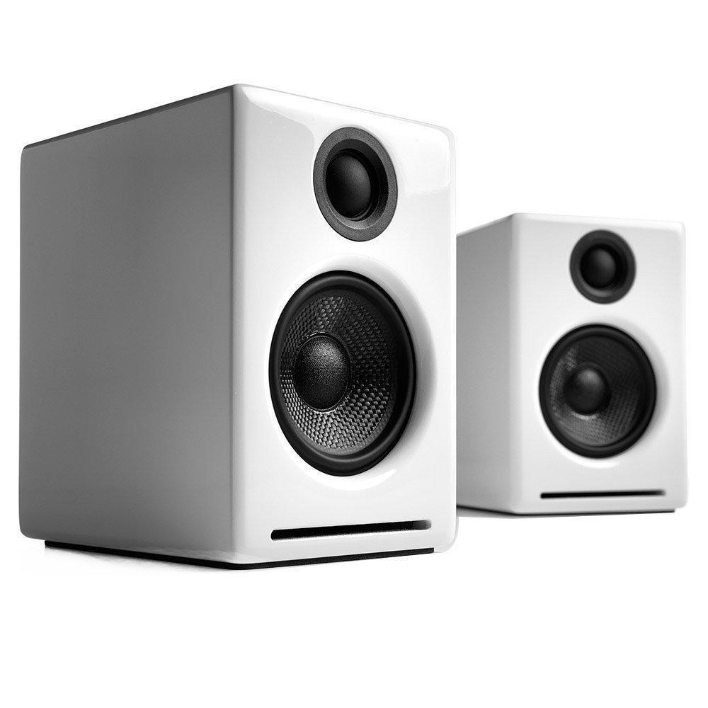 audioengine a2+ wireless 白 AudioEngine® A2+ Mini Powered Desktop Speakers, White