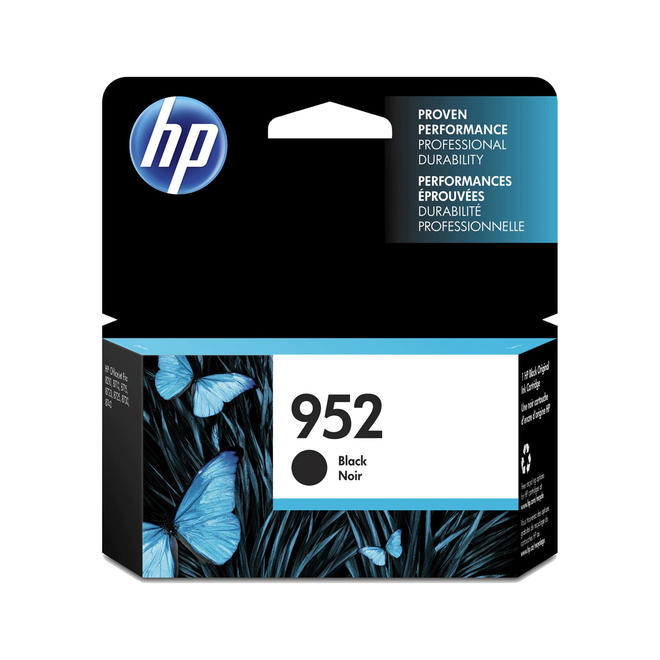 HP 952 BK OEM OfficeJet Pro 8710 HP 952 F6U15AN Original Black Ink Cartridge
