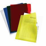 GEMEX 522 87511 C10 File Folders GEMEX Translucent Polypropylene Protective Two Sealed Folder 10 folders per pack