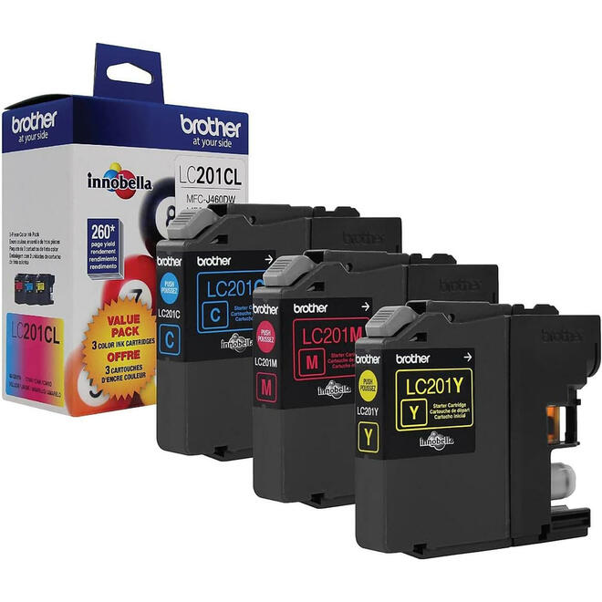 Brother LC2013PKS OEM MFC J460DW Brother LC2013PKS Original Color Ink Cartridge Combo C M Y