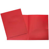 Geo n 459 PFPL2 Report Covers GEO Polypropylene Two Inside Pockets Report Cover Assorted Colors 1 cover per pack