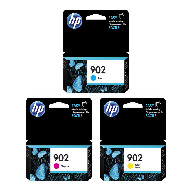 HP HP 902 CMY OEM 3PK OfficeJet Pro 6968 HP 902 T0A38AN T6L86AN T6L90AN T6L94AN Original Ink Cartridge Combo C M Y