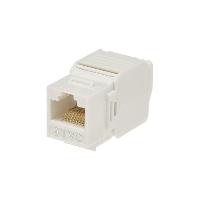 Monoprice Canada Cab 156855 Cat6 6a RJ 45 Jacks Cat6 RJ 45 Toolless 180 Degree Keystone Monoprice