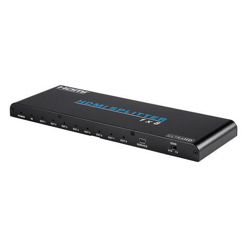 Monoprice Canada Cab 15260 Audio Video Splitters Blackbird 4K Pro 1x8 HDMI Splitter with HDCP 2 2 and EDID Support