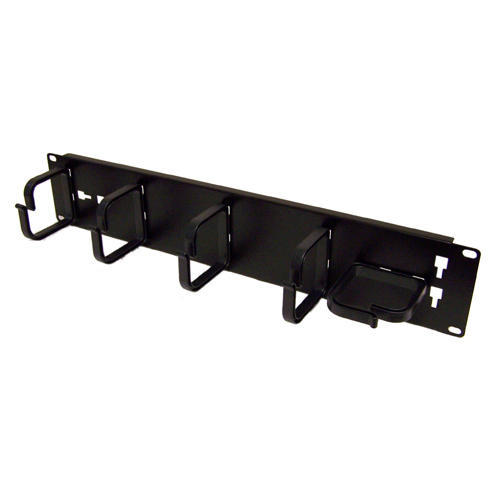 RM 400 2U Cable Organizers 2U 19 Inch Rackmount Cable Management Panel 5 D Rings