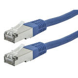 Monoprice Canada Cab 11220 Cat6 6a Network Ethernet Cable ZEROboot Series Cat6A 26AWG STP Ethernet Network Patch Cable Blue M