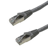 Cab 6AS AllGY Cat6 6a Network Ethernet Cable Cat6a SSTP 26 AWG 10GB Molded Network Ethernet Patch Cable Grey