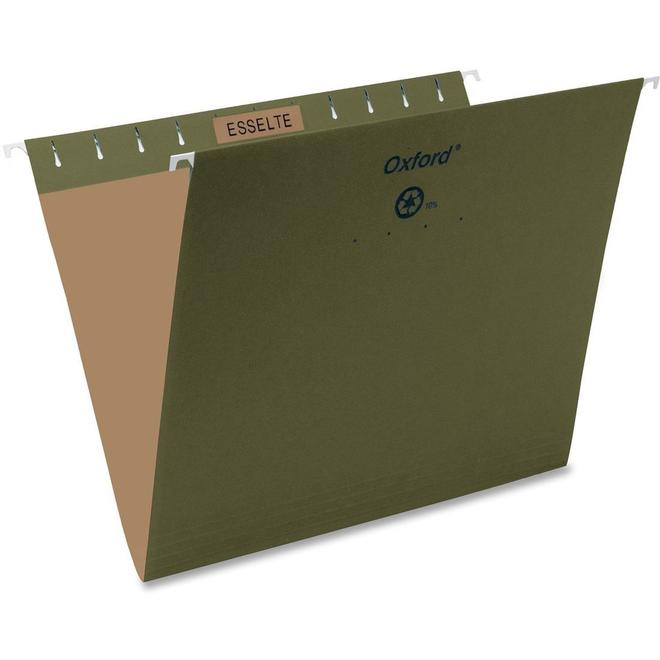 Pendaflex 735 81620C Hanging Files Pendaflex Essentials Esselte Oxford Colored Hanging File Folders