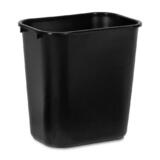 395 FG295600BLA Maintenance and Janitorial products Rubbermaid Commercial Products Plastic Rectangular Wastebasket