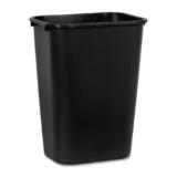 395 FG295600BLA Maintenance and Janitorial products Rubbermaid Commercial Products Plastic Rectangular Wastebasket