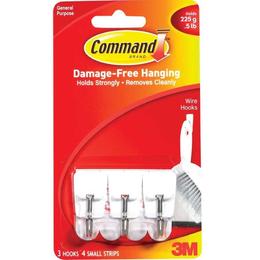 995 17067CLR C Command Utensil Hooks