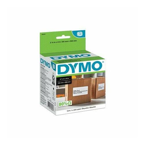 DYMO 30323 Original LabelWriter Shipping Labels, 2-1/8'' x 4'', Black ...
