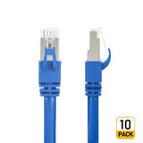 PrimeCables Cab Cat7 BL All Cat7 Network Ethernet Cable 1Ft Cat 7 S STP S FTP Network Cables Blue PrimeCables