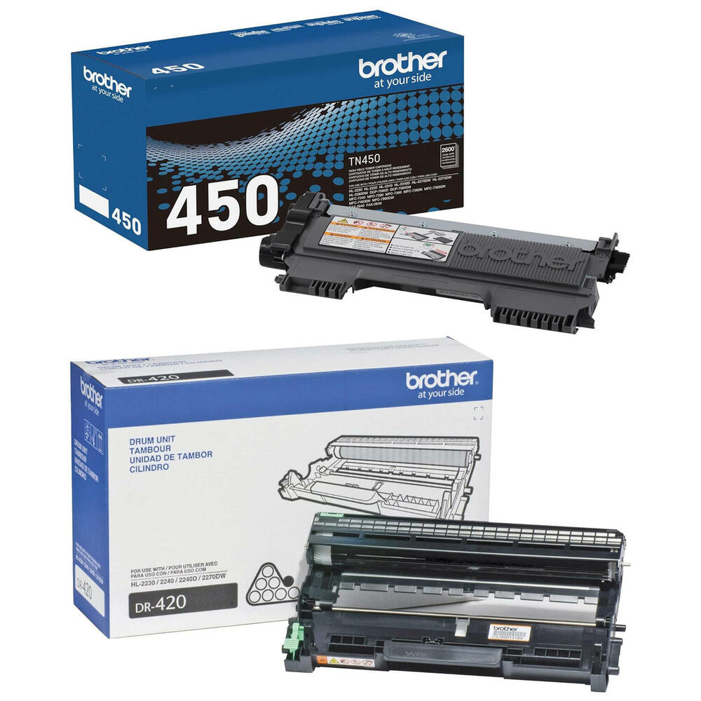 thumbnail interactive-video image 1 of Brother TN420 Genuine Black Toner Cartridge 1 of 9