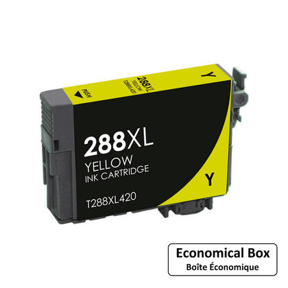 Epson T288XL420 cartouche d'encre remanufacturée jaune haute capacité - boîte économique