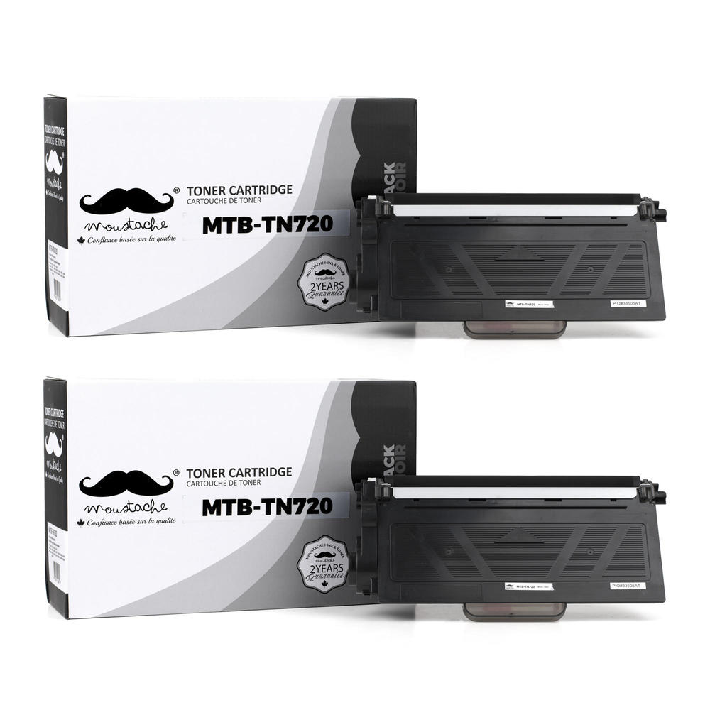 Brother TN720 Compatible Black Toner Cartridge