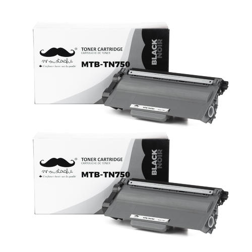 Tn750 Brother TN750 Black Toner Cartridge, High Yield (TN750)