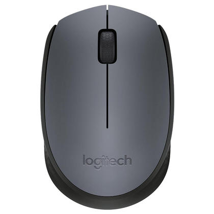 Logitech® M170 Wireless USB Mouse - Grey/Black