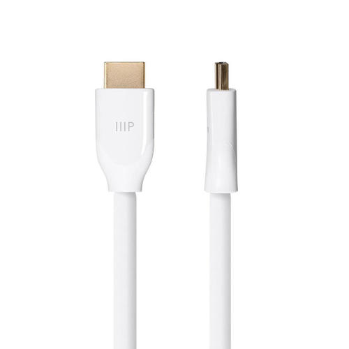 Monoprice Canada Cab 16117 HDMI 2 0 Cables 4K Licensed Certified Premium High Speed HDMI Cable HDR 3ft White