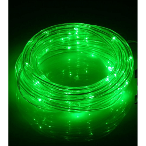 02898 Home Electronics Globaltone 10m 100 LEDs Rope Green Lights 4 8W 12VDC IP67 Water Resistant