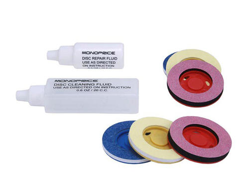 Monoprice Canada Cab 6972 Tools Testers Monoprice Refill Set for Disc Repairing and Cleaning Kit