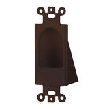 Monoprice Canada Cab 18648 All Keystone Wall Plates Surface Mount Boxes MonoPrice Reverse Nose Decora Plate Black Brown Ivory