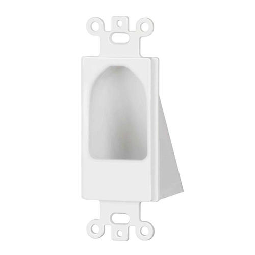 Monoprice Canada Cab 18648 All Keystone Wall Plates Surface Mount Boxes MonoPrice Reverse Nose Decora Plate Black Brown Ivory