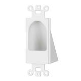 Monoprice Canada Cab 18648 All Keystone Wall Plates Surface Mount Boxes MonoPrice Reverse Nose Decora Plate Black Brown Ivory