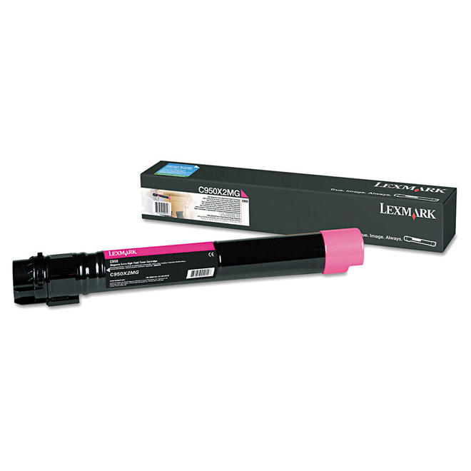 Lexmark Lexmark C950X2MG OEM C950de Lexmark C950X2MG Original Magenta Toner Cartridge Extra High Yield