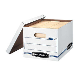 Bankers Box 110 0006301 File Storage Bankers Box Easylift Basic Duty Storage Boxes Letter Letter 1 Pack 0006301