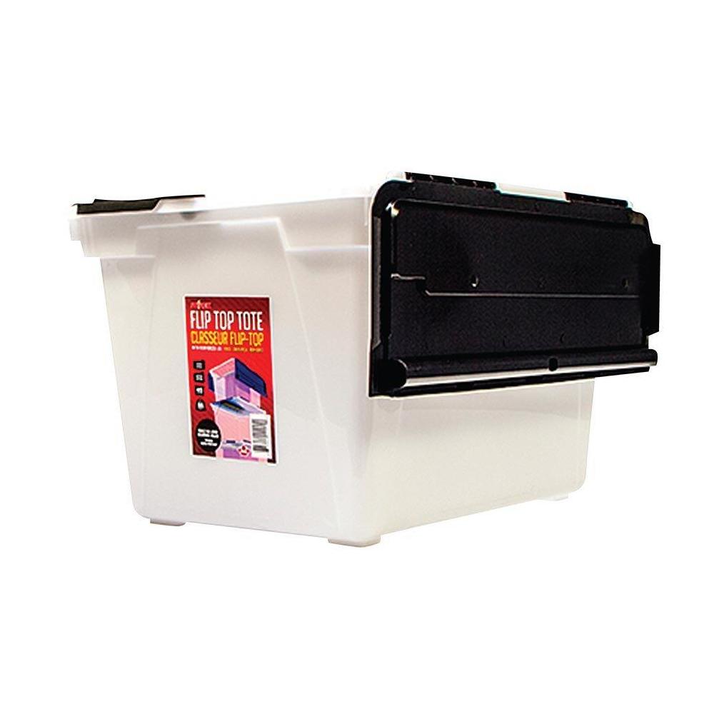 Flip Top File Box, 22.5x 15.25 x 13"H., 349720