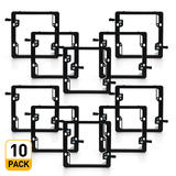 PrimeCables Cab 7014 Audio Video Wall Plates 2 Gang Low Voltage Mounting Bracket PrimeCables