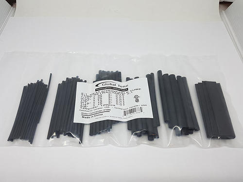 Cab 01886 Tools Testers SHRINK TUBE BLACK2 1 120PCS MIX 1 16 3 32 1 8 3 16 1 4 3 8in 3in