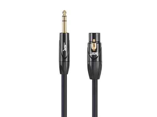 Monoprice Canada Cab 18820 3 5mm Audio Cables Stage Right XLR Female to 1 4inch TRS Male 16AWG Cable Gold Plated