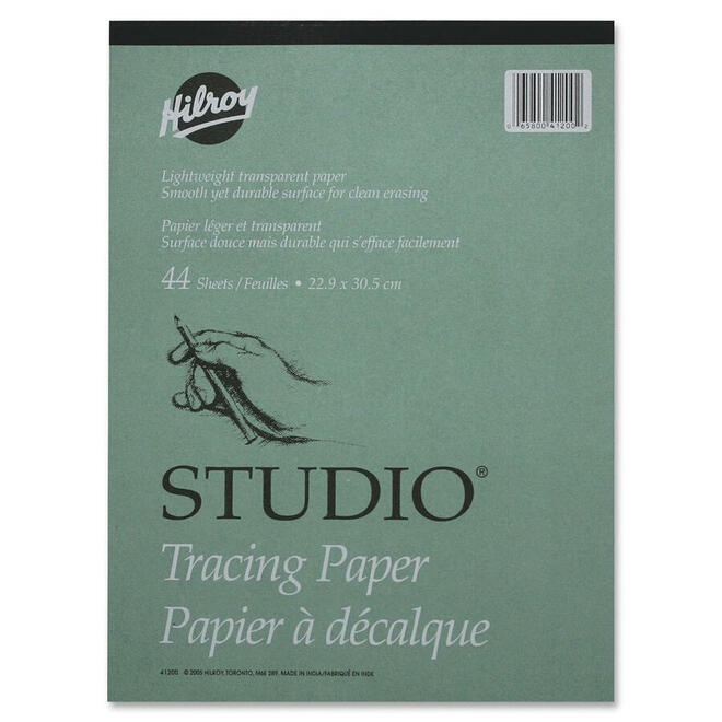 740 41 200 Notebooks Loose Leaf Sheets Studio Tracing Paper