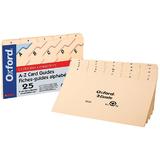 735 BC5325 Tabs Index Cards A Z Card Guides