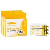 Moustache T125420 Y C Stylus NX125 Epson 125 T125420 Compatible Yellow Ink Cartridge Moustache
