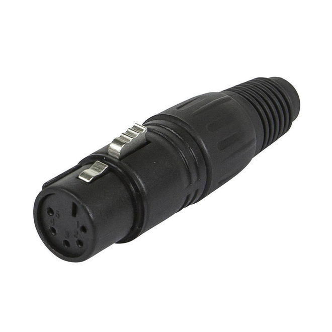 Adaptateur DMX RJ45 Femelle Vers XLR 5 Pins Femelle - Câble Professionnel Éclairage 50cm - Marque Française