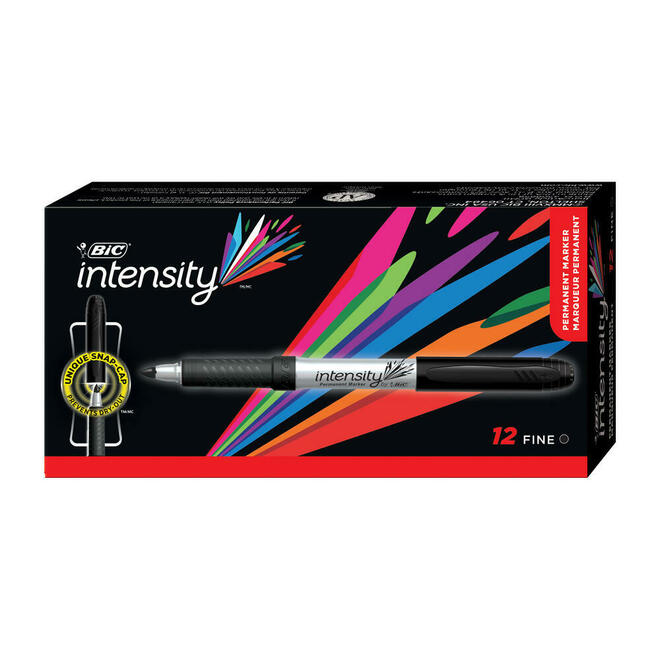 BiC 140 GPM11 BLK Markers BIC Marking Black Permanent Marker