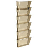 Storex 753 70215B06C Wall Files Storex Snap and Stack Wall Pockets Files