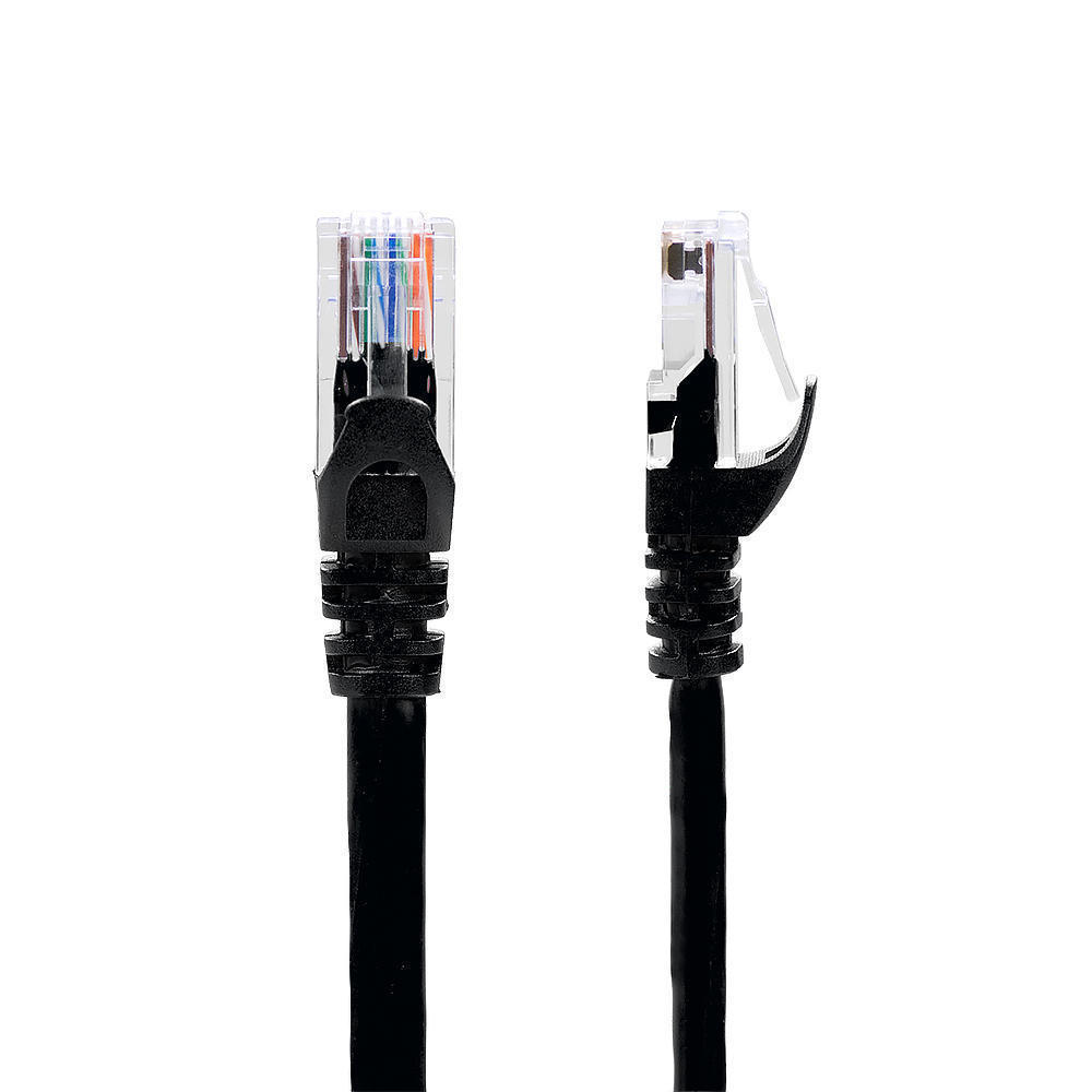 Cat6 550MHz UTP 24AWG Network Cable Black PrimeCables®