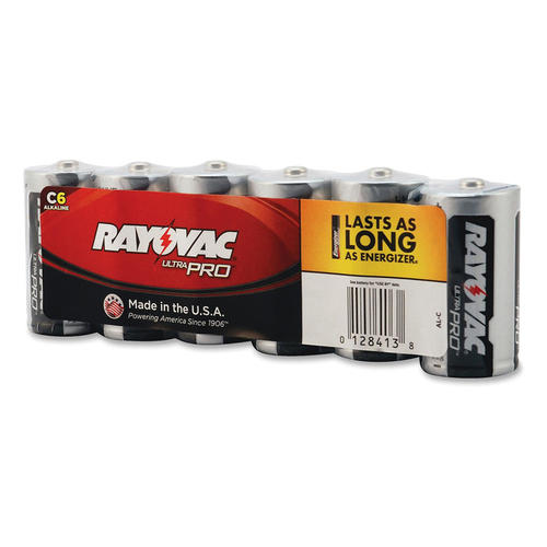 BT ALK C 6 Battery Charger Rayovac C Industrial Alkaline Batteries 6 Pack