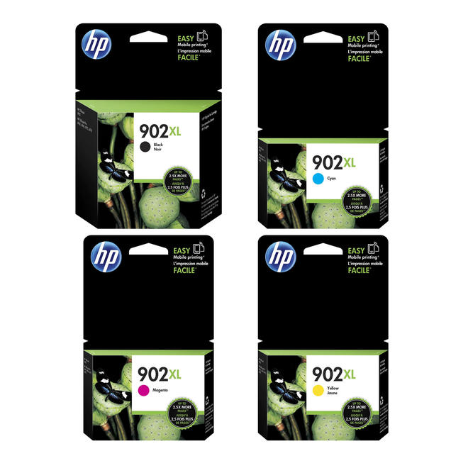 HP 902XL Combo OEM OfficeJet Pro 6968 HP 902XL T6M14AN T6M02AN T6M06AN T6M10AN Original Ink Cartridge Combo High Yield BK C M