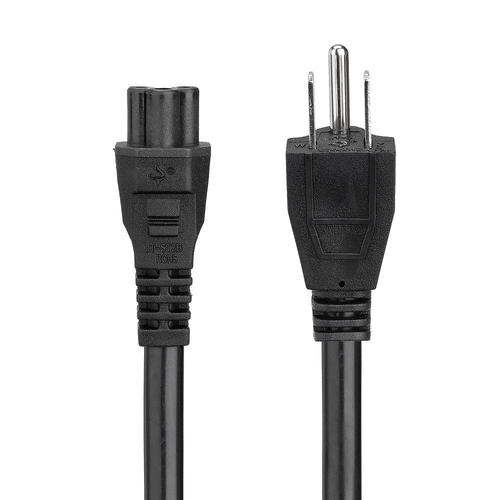 PrimeCables Cab Laptop Cable 3Pin3FT Power Cables Cords 18AWG Grounded Notebook Laptop Power Cord Cable NEMA 5 15P to IEC 603