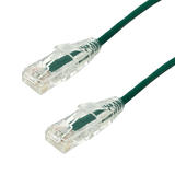CAT6UT AllGN Cat6 6a Network Ethernet Cable Cat6 UTP Ultra Thin Patch Cable Green