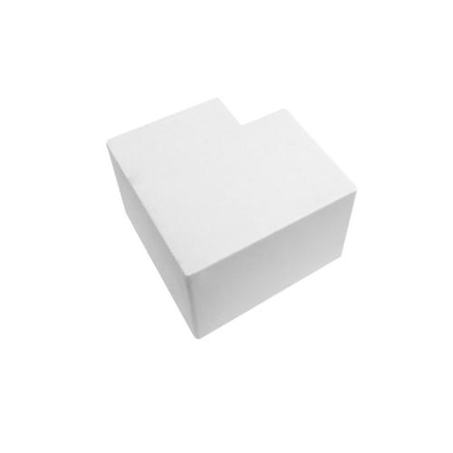 RW 5050R WH Cable Organizers Right Angle for 50mm x 50mm Raceway White
