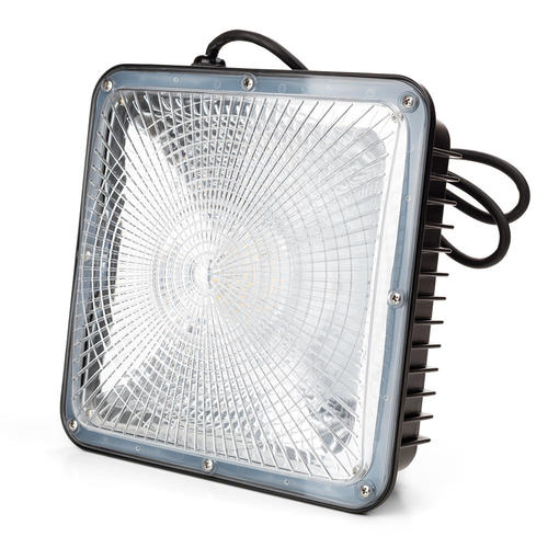 Rayonled RO FL02 50WP Commercial Industrial LED Light LED 50W Panopy Light HPS HID Replacement 4000K UL cUL Listed
