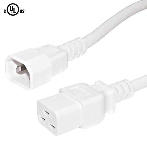 Cab PW 120 All Power Cables Cords IEC C14 to IEC C19 Power Cable 14AWG SJT