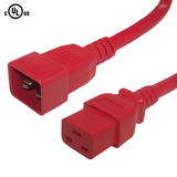 Cab PW 125 All Power Cables Cords IEC C19 to IEC C20 Power Cable 12AWG SJT